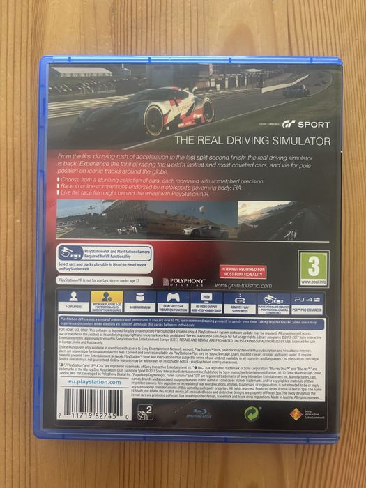 Gran Turismo Sport PS4