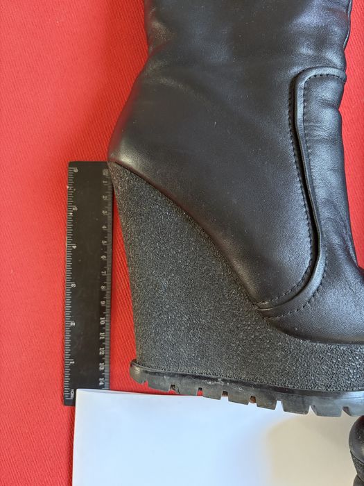 Ботинки на высокой танкетке / платформе