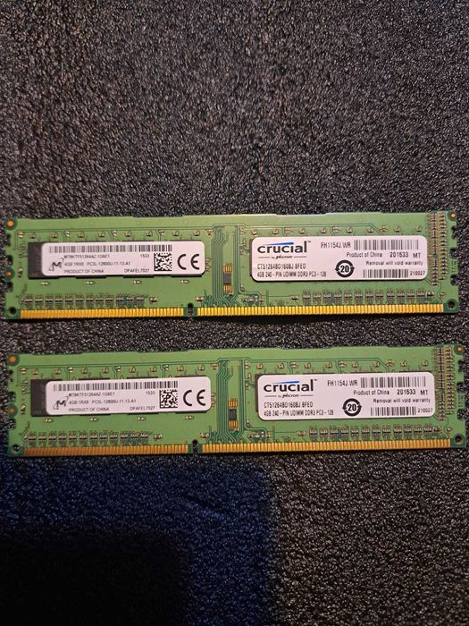 Memorie RAM Crucial 4GB DDR3 1600 MHz PC