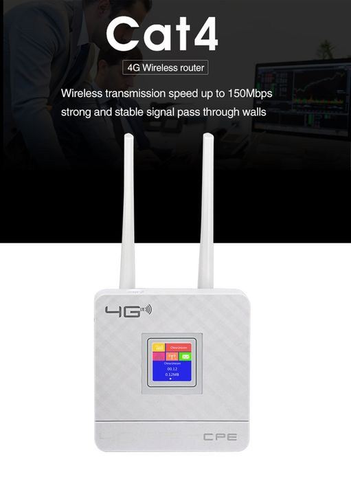 4G безлимит WiFi роутер модем router CPE LTE modem сим sim оптом