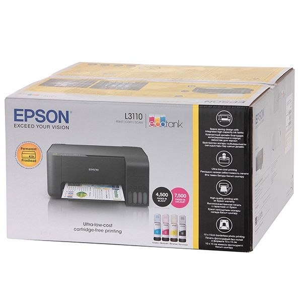 Цветной принтер МФУ Epson L3200/L3210/L3215/3218 перечисление есть