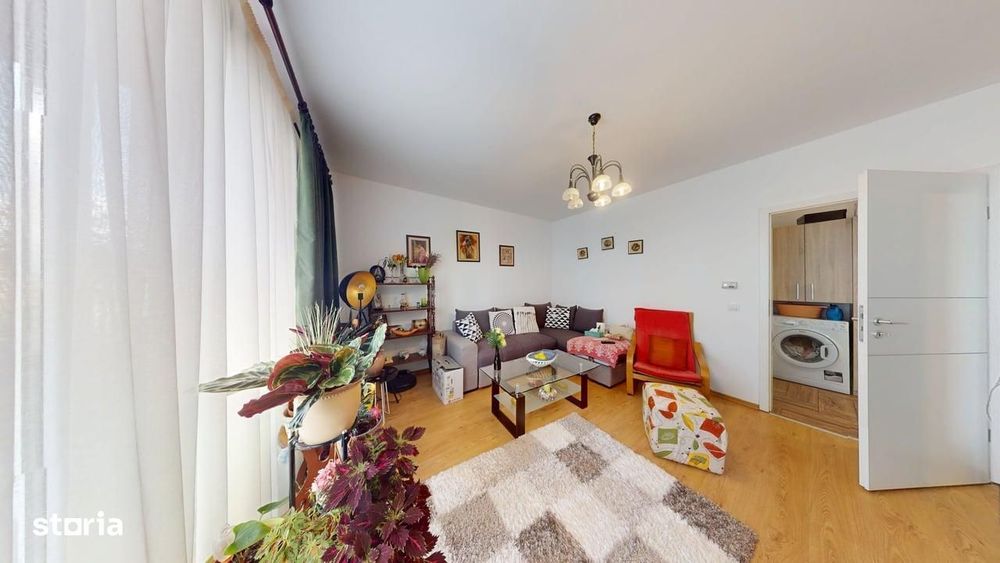 Apartament 2 camere, etaj 2  – Avangarden, Balcon + boxă