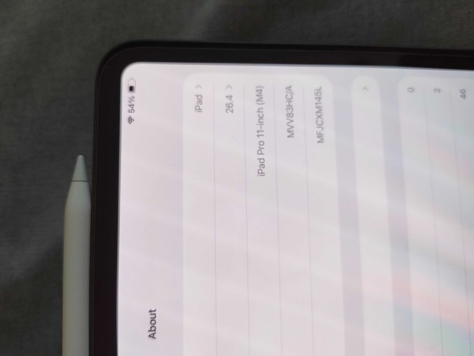 Ipad pro 11 inch M4 wifi пълен комплект