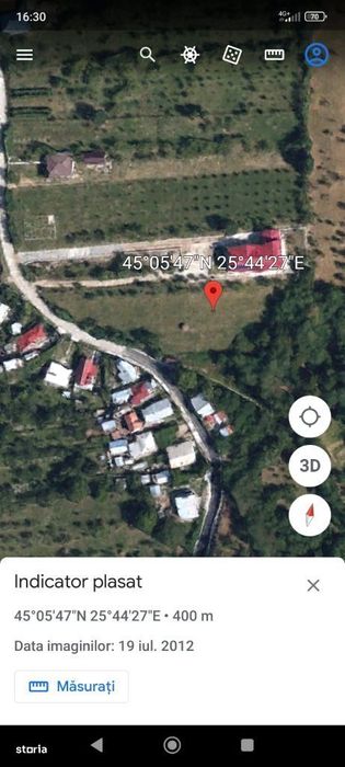 Proprietar Teren intravilan DE VÂNZARE (negociabil) sat Bobolia -PH