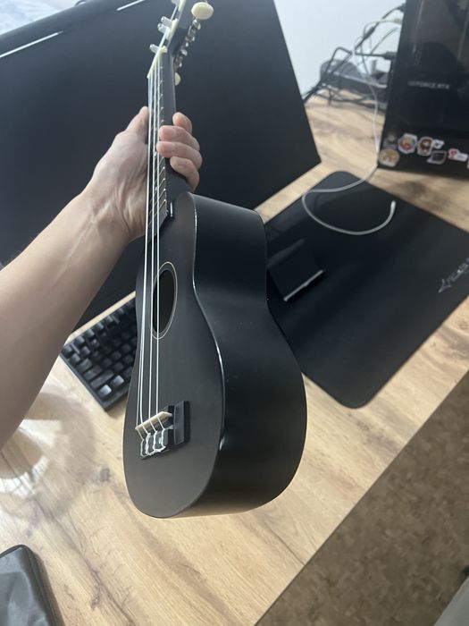 Чёрная укулеле Foix — новая