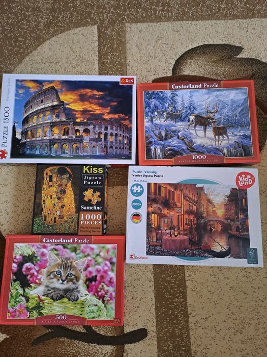 Vand puzzle pentru pasionati