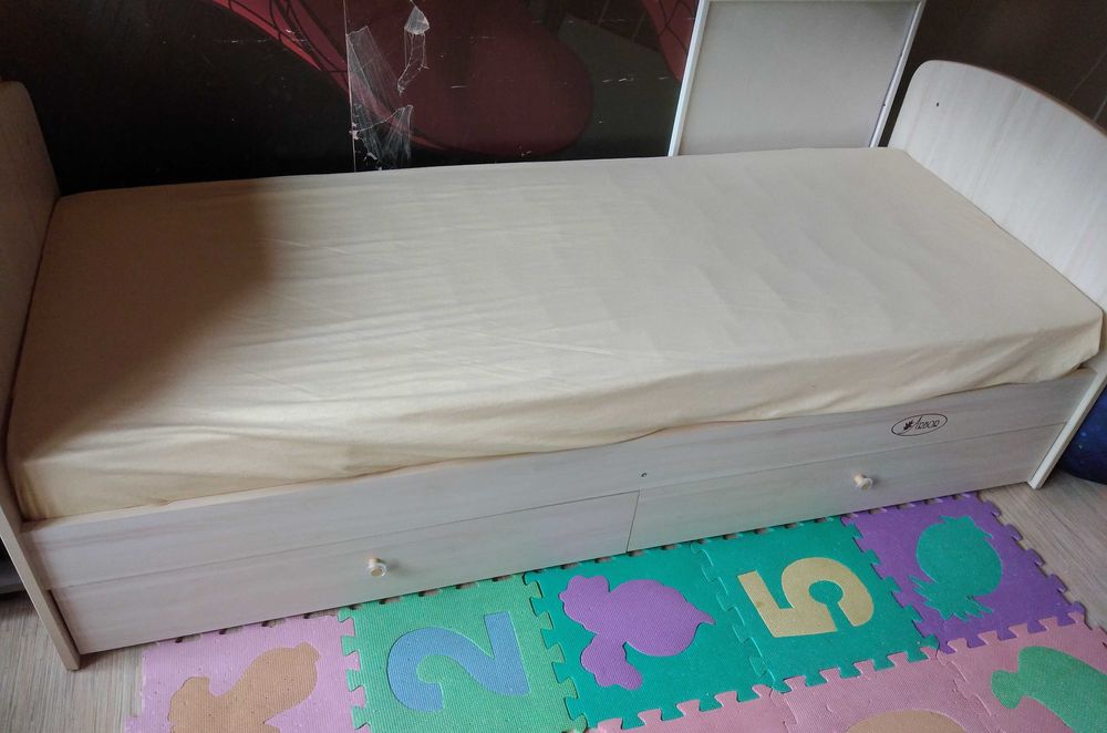 Детско легло Арбор 179/77 см + 100% латексов матрак 175/70 см от Екон