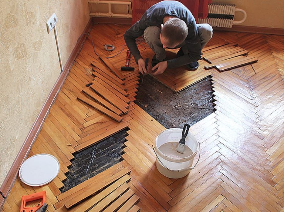 Укладка напольных покрытий под ключ