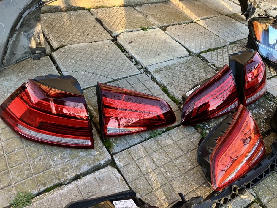 Части за Vw Golf 7 Фолксваген Голф GTI -броня,стопове,фарове,дистроник