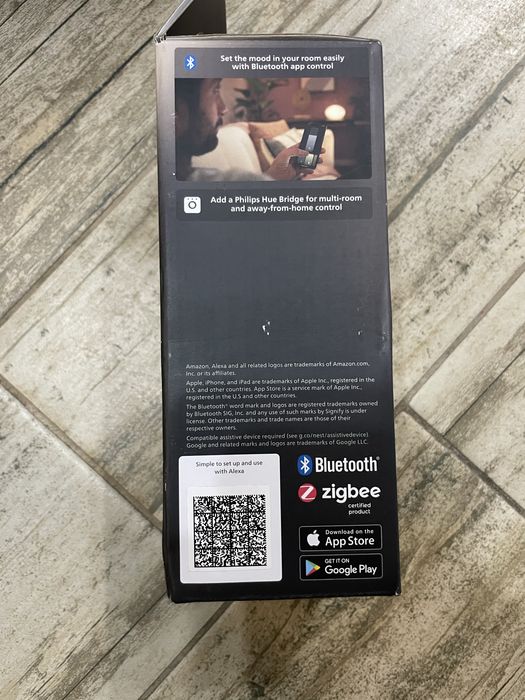 Интелигентна LED крушка Philips Hue, Bluetooth