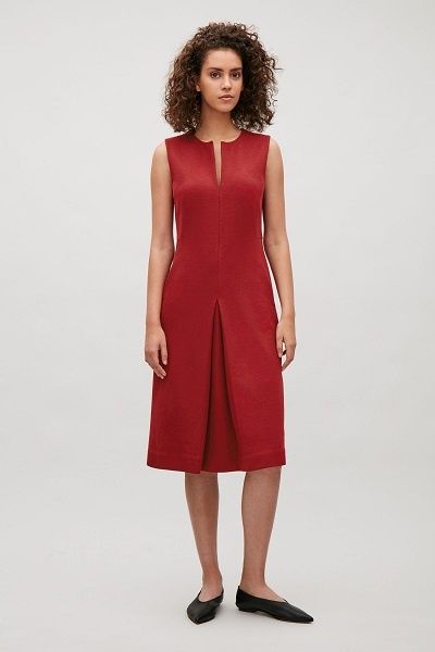 COS миди рокля с плоха р-р С