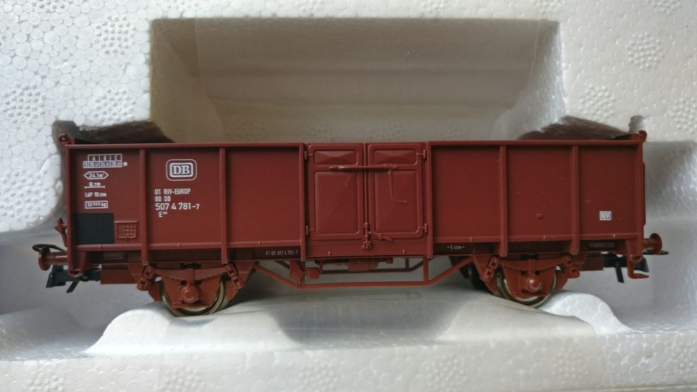 6 vagoane marfă DB epoca IV H0 1:87
