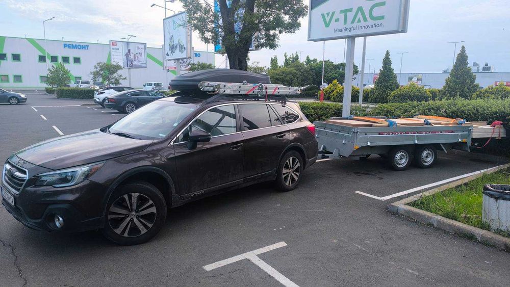 Туристическо ремарке под наем за UTV,ATV, АТВ,УТВ платформа под наем товар до 2500 кг, бус под наем София, хамали София
