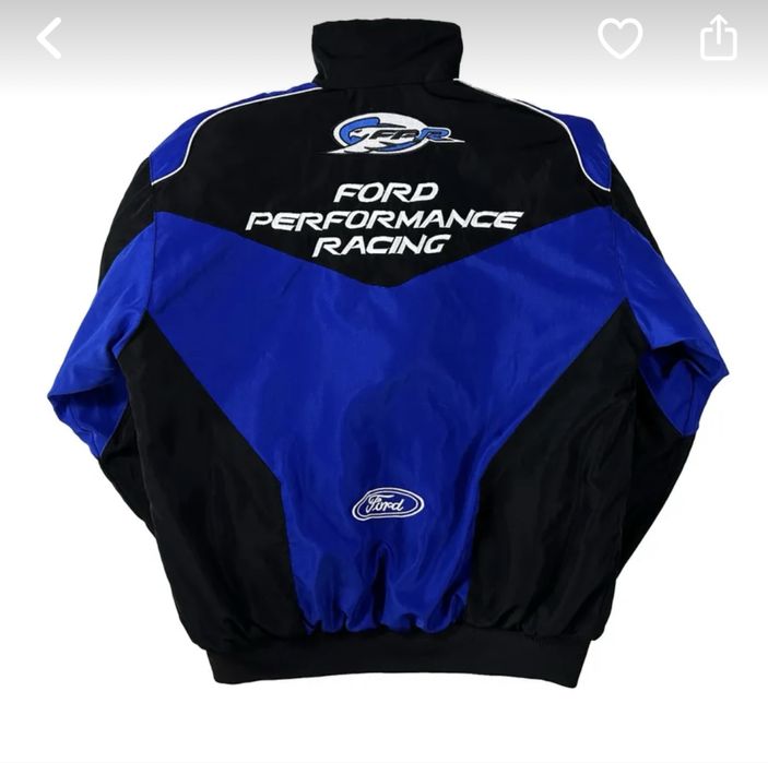 Куртка-бомбер гонщика размер М