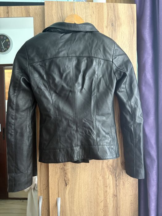 Дамско яке естествена кожа