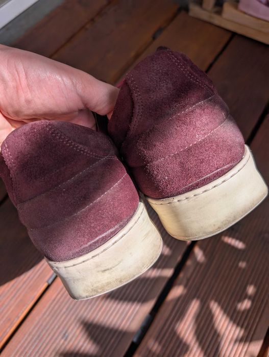 Adidasi Filling Pieces Ripple Low Top, suede, burgundy, marime 42