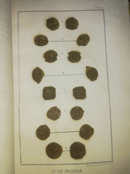 Сонцов "Деньги и пулы древней Руси. Великокняжеские и удельные" 1860г.