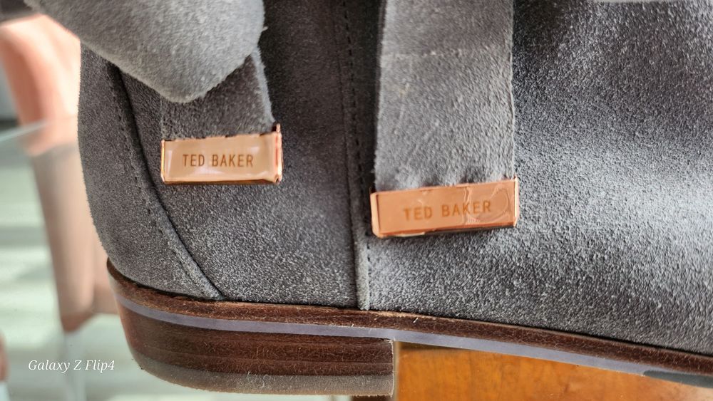 Cizme dama Ted Baker piele naturala antilopa