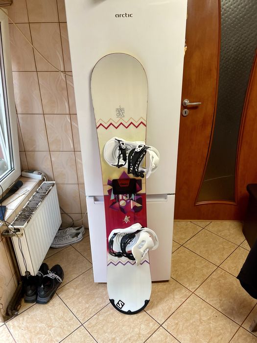 Placa snowboard 151 cm salomon cu legaturi