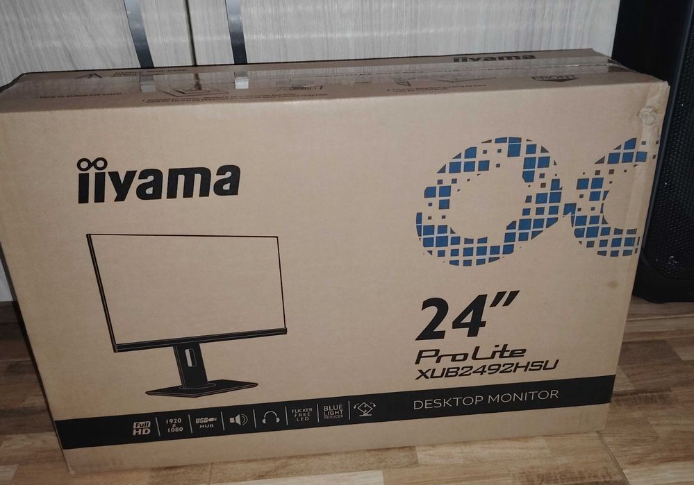 Monitor IIyama ProLite 23.8 inch FHD IPS 100 Hz
