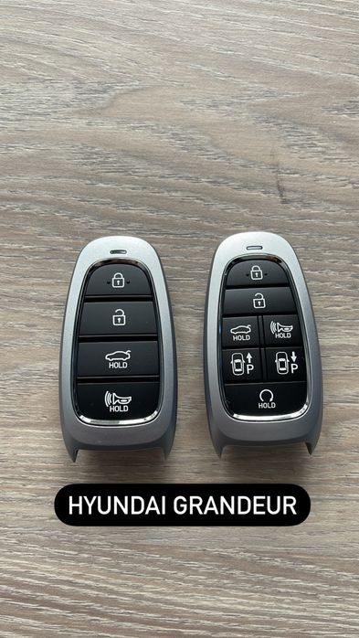 Оригинальные ключи на модельный ряд автомобилей  Hyundai