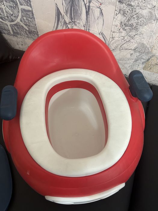 Детский горшок крассный