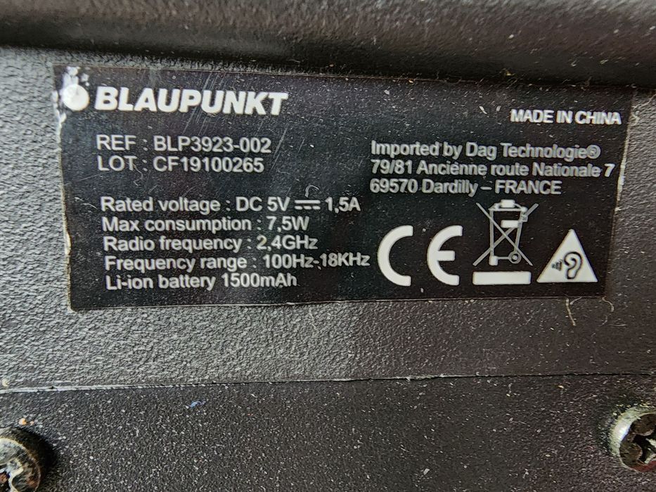 Блутут колонка BLAUPUNKT