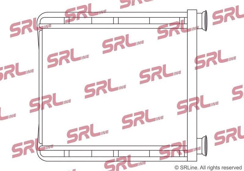 Radiator incalzire Alpine A290 20; Renault 4 20, 5 20, Captur 20, Clio 202025, Symbioz 20, 134x168x26mm, Tipul radiatorului: fagure brazat, OE