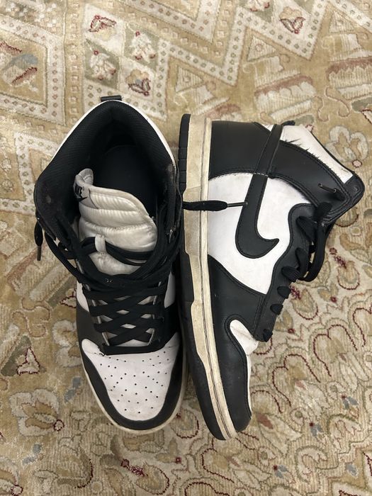 кроссовки nike dunk high panda 42 размер
