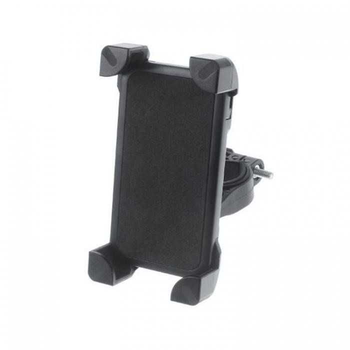 Поставка за телефон Automat, За велосипед, Универсална, Черен