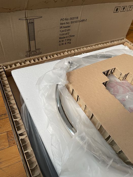 Нова, стилна отоплителна маса