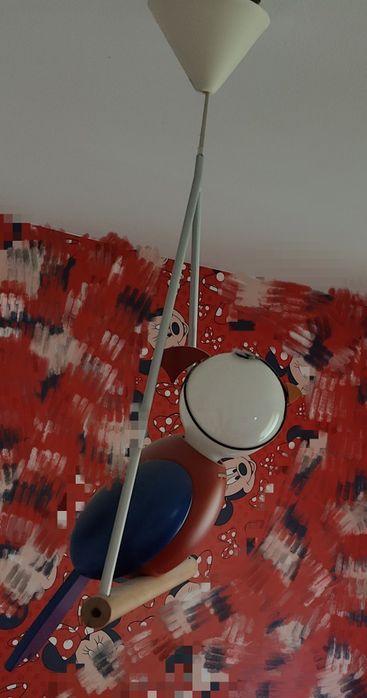 Детска LED лампа папагал/пиле за таван