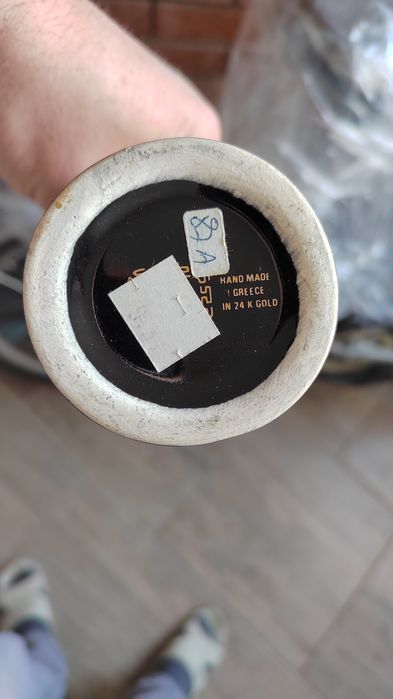 Гръцка ваза 24 карата злато. Ръчна изработка 52лв