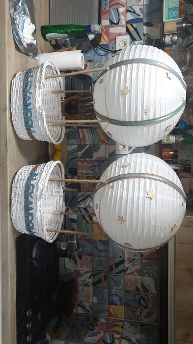 Cos cadou bebe -balon zburator