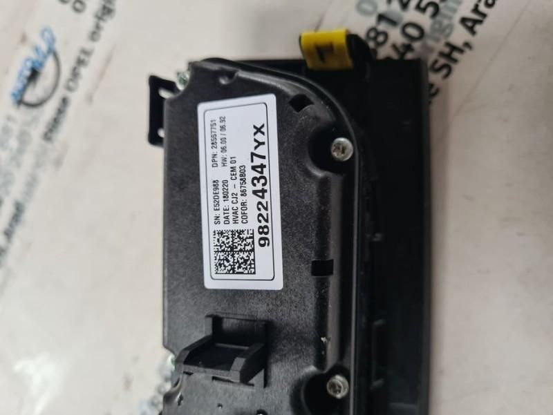 Panou Comanda clima Opel Grandland X
