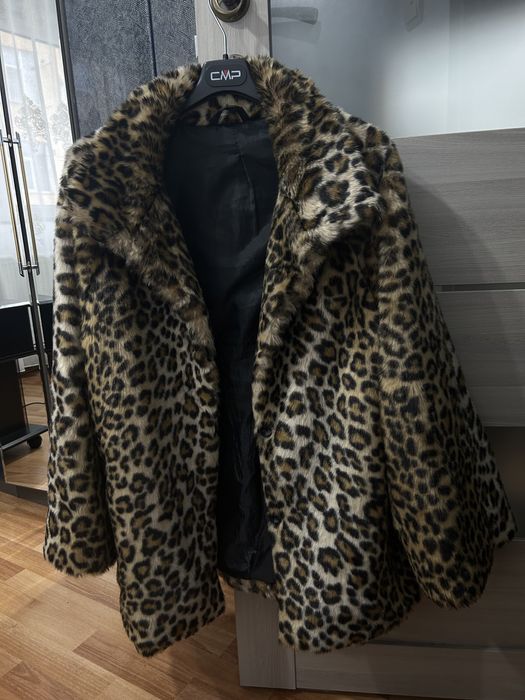 Blana artificiala animal print