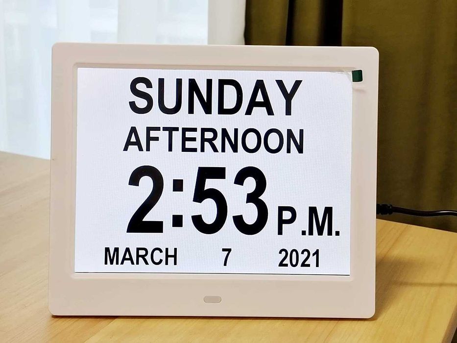 Мултифункционален дисплей- часовник, анимирано напомняне, фоторамка