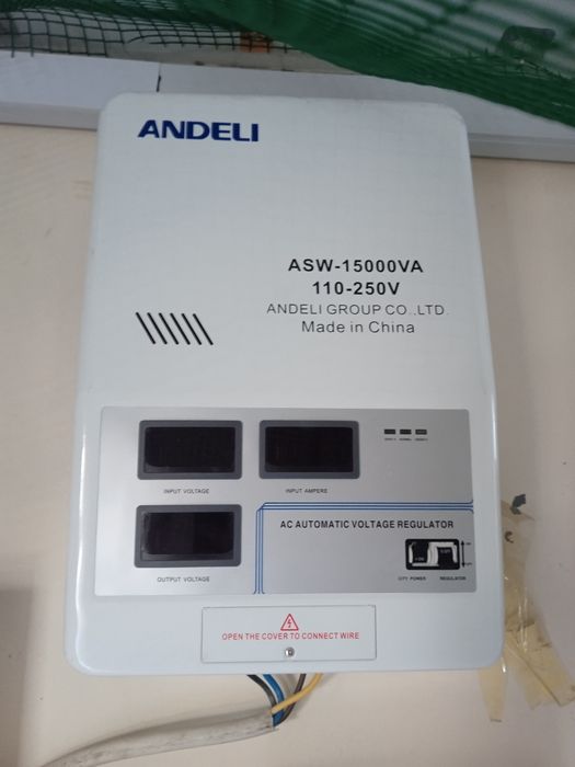 Стабилизатор 15кВт, ANDELI, стеновой