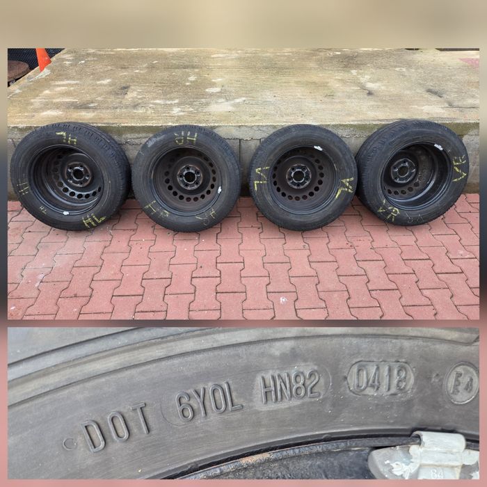 Anvelope 215/65/R16C + jante VW T5-T6 = 5×120