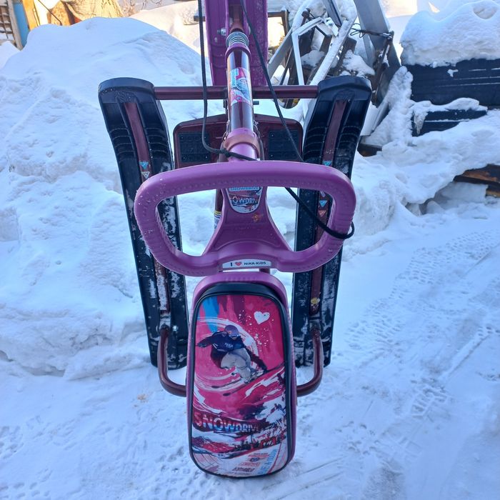 Продам Снегокат Nika фиолетовый