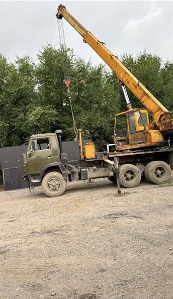 Автокран на базе Камаза - Ивановец