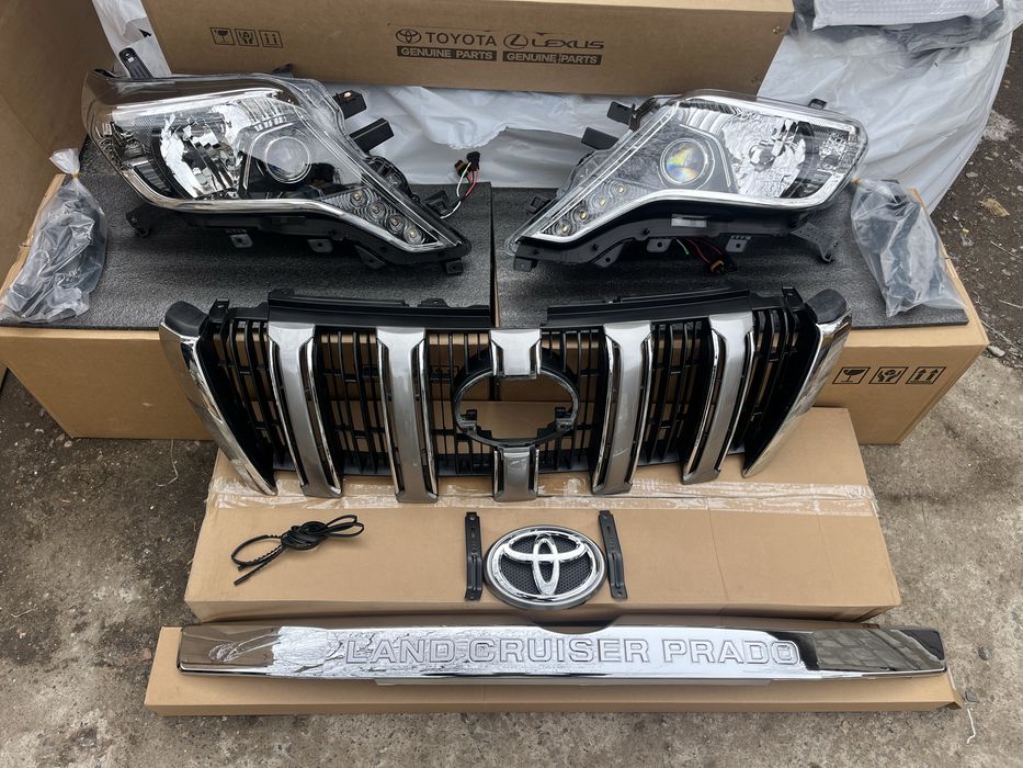 Решетка радиатора land cruiser prado 150