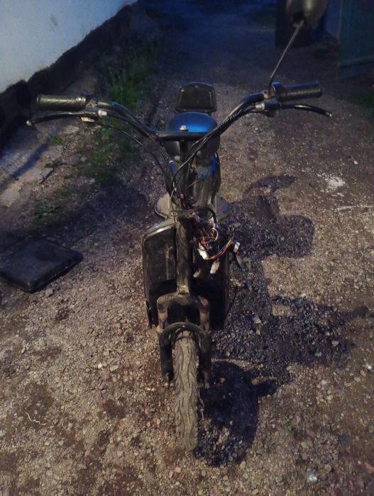 Электро скутер леопард