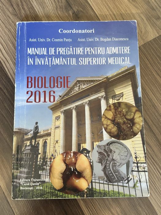 Carti pregatire admitere medicina
