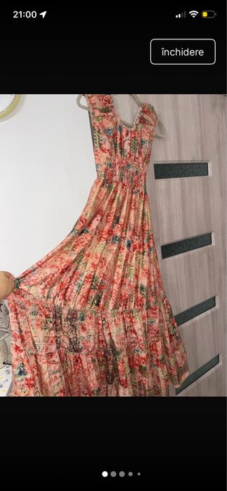 Rochie matase  vara  Made  by India