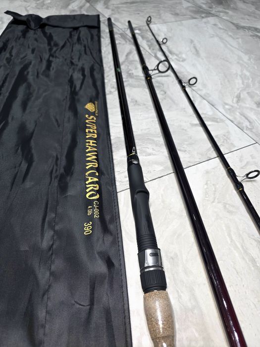 SET 4 Lansete Crap Diamant Alb 4.0Lbs din 3 Tronsoane NEW 2026