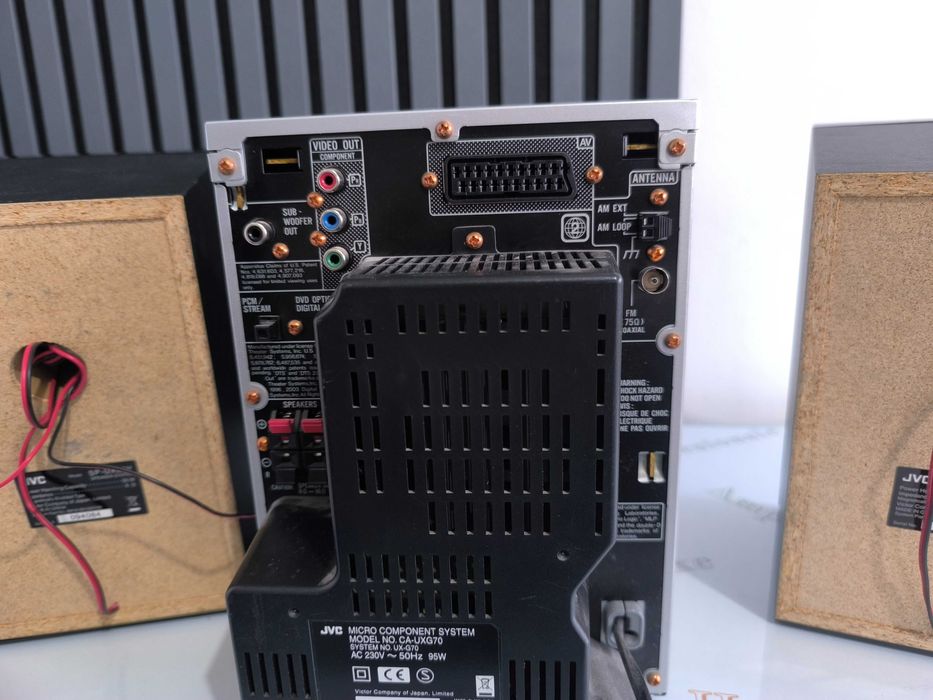 Sistem Micro Component JVC UX-G70 - 5-Disc DVD, FMAM, Boxe -Funcțional