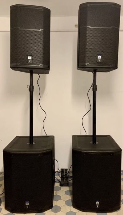 Vand Sistem Activi JBL- PRX 618S/ 615 M+ Mixer Dynacord CMS 1000-3 Nou