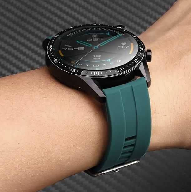 Curea silicon Huawei Watch GT/GT2/GT3/GT4/GT5 model clasic 22 mm
