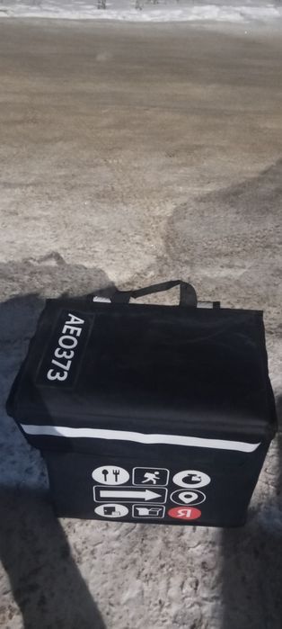 Термосумка Яндекс б/у за 20.000тг